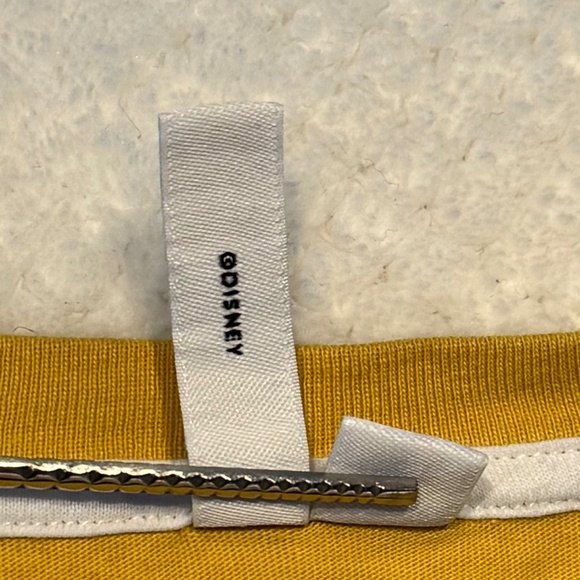 Disney ✕ Janie and Jack Kids Tee (10) Mickey Pocket Mustard Yellow Long Sleeve - Picture 15 of 15